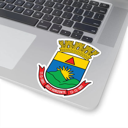 Brasão-Belo-Horizonte (Brazil) (Coat of Arms) STICKER Vinyl Kiss-Cut Decal - The Sticker Space
