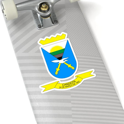 Brasão candiota rs brasil (Brazil) (Coat of Arms) STICKER Vinyl Kiss-Cut Decal - The Sticker Space