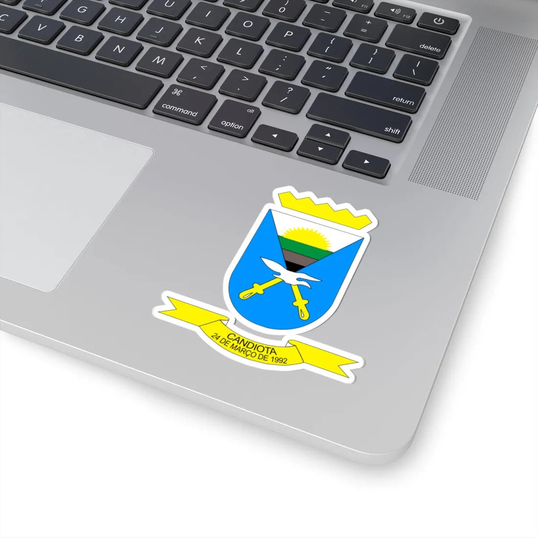 Brasão candiota rs brasil (Brazil) (Coat of Arms) STICKER Vinyl Kiss-Cut Decal - The Sticker Space