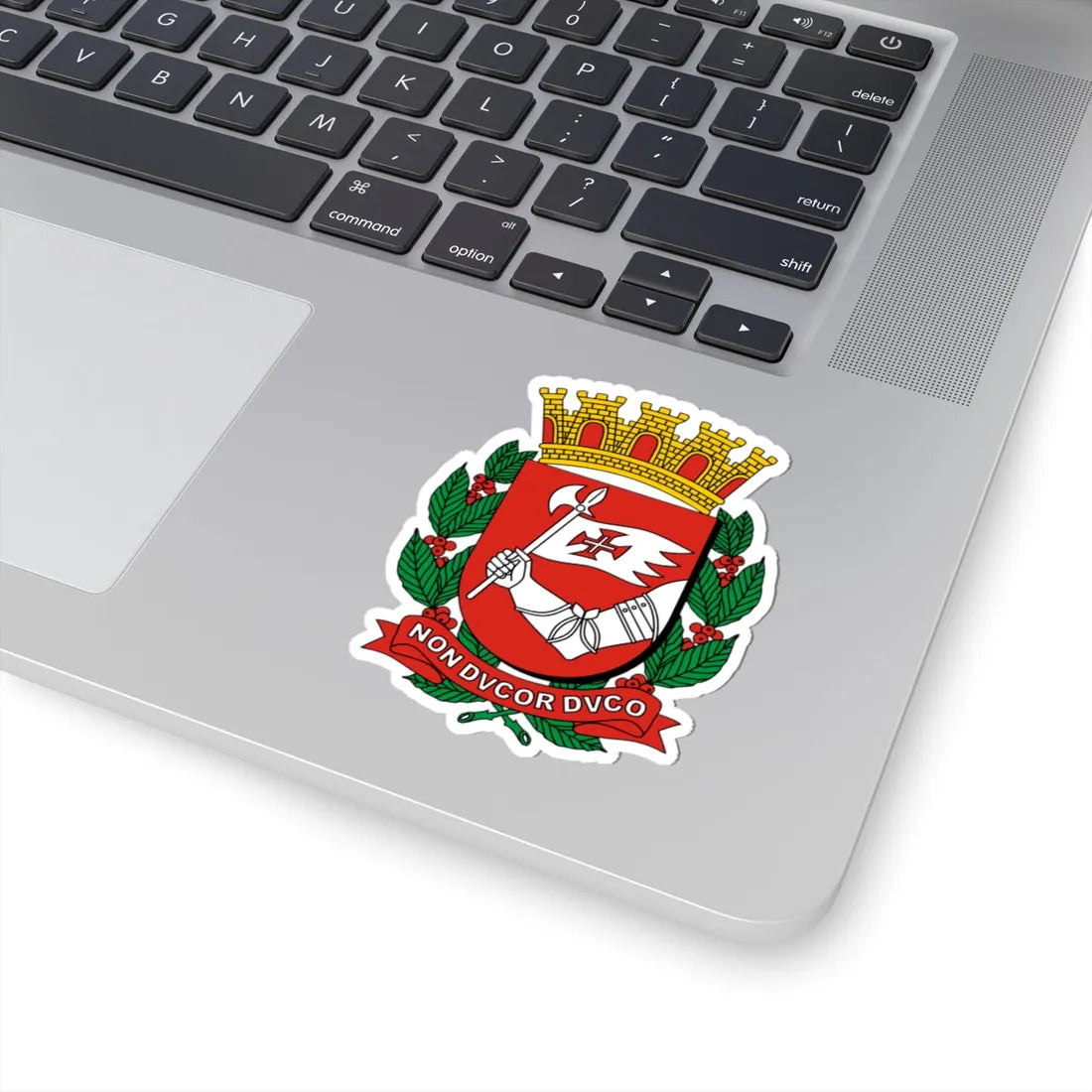 Brasão da cidade de São Paulo (Brazil) (Coat of Arms) STICKER Vinyl Kiss-Cut Decal - The Sticker Space