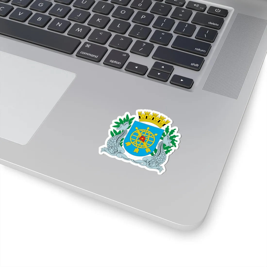 Brasão da cidade do Rio de Janeiro (Brazil) (Coat of Arms) STICKER Vinyl Kiss-Cut Decal - The Sticker Space