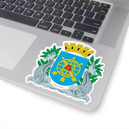 Brasão da cidade do Rio de Janeiro (Brazil) (Coat of Arms) STICKER Vinyl Kiss-Cut Decal - The Sticker Space