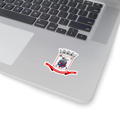 Brasão da Cidade do Rio Grande (Brazil) (Coat of Arms) STICKER Vinyl Kiss-Cut Decal - The Sticker Space