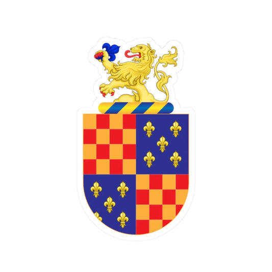 BRASÃO DA FAMILIA ALVIM (Portugal) (Coat of Arms) STICKER Vinyl Kiss-Cut Decal 2 Inch White - The Sticker Space