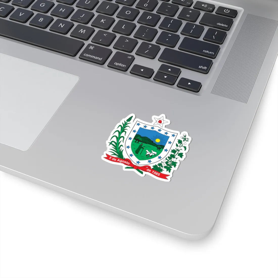 Brasão da Paraíba (Brazil) (Coat of Arms) STICKER Vinyl Kiss-Cut Decal - The Sticker Space