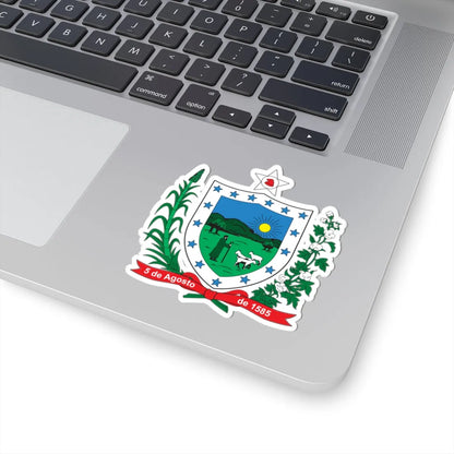 Brasão da Paraíba (Brazil) (Coat of Arms) STICKER Vinyl Kiss-Cut Decal - The Sticker Space