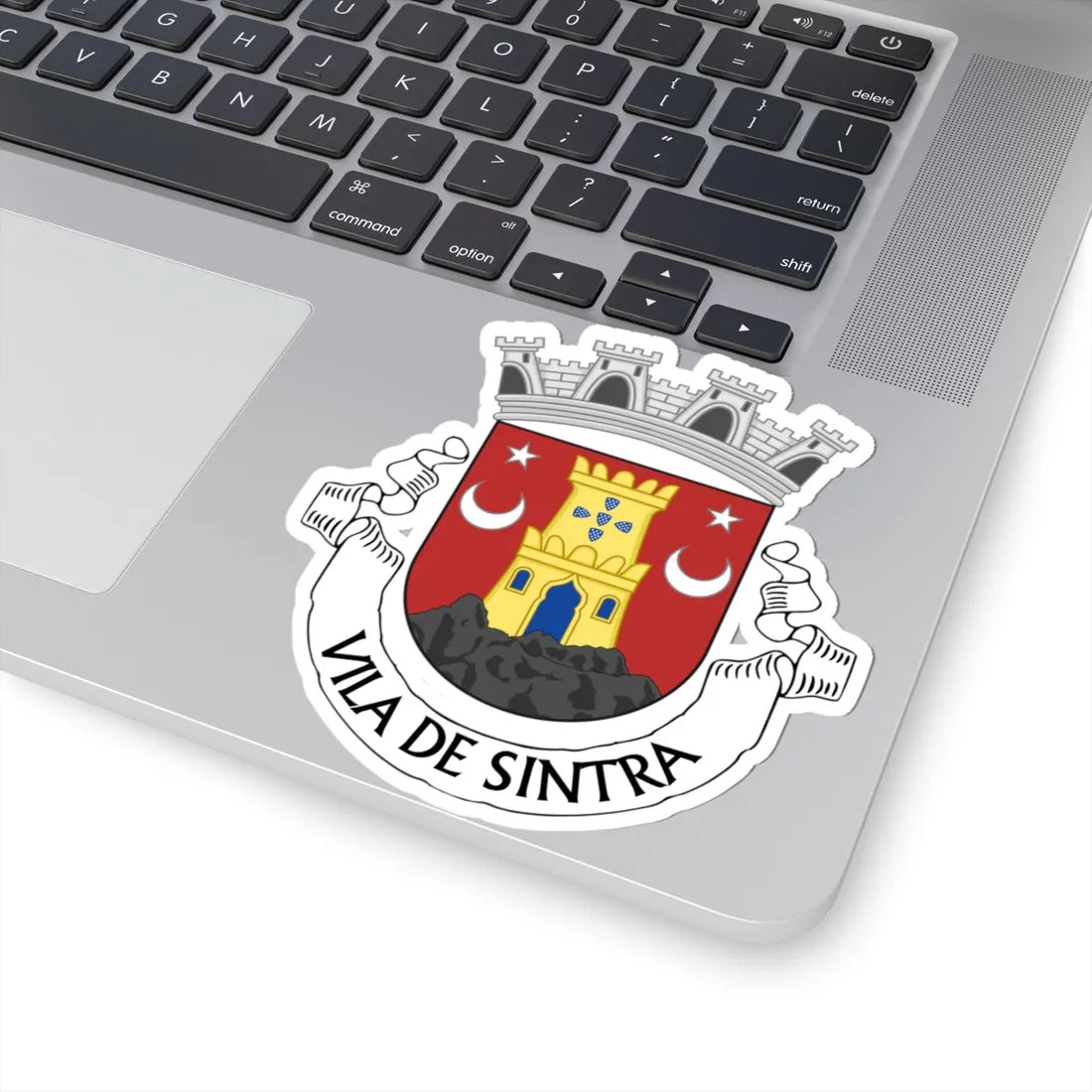 Brasão de Armas de Sintra (Coat of Arms) STICKER Vinyl Kiss-Cut Decal - The Sticker Space