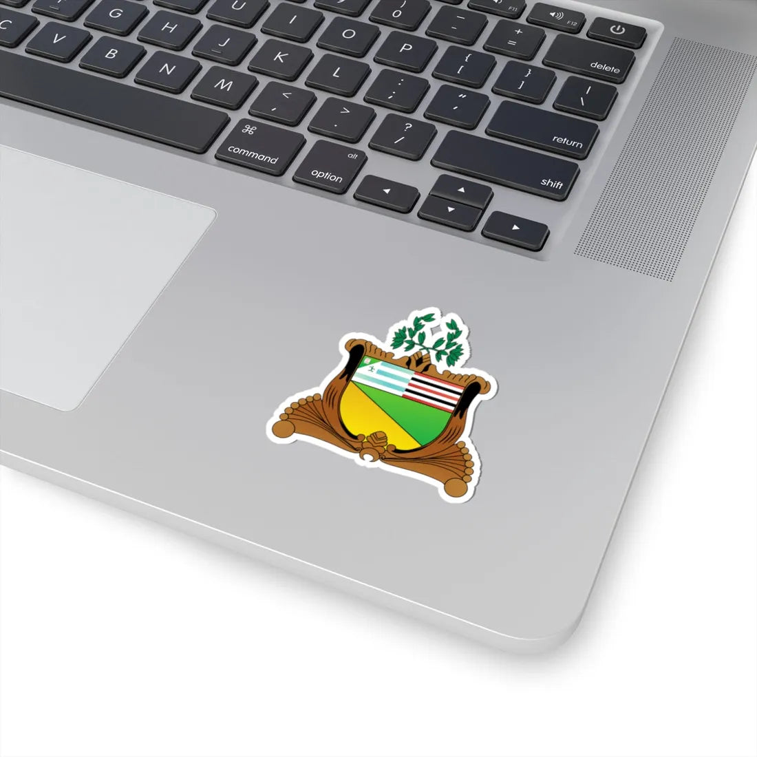 Brasão-de-armas-do-município-de-Coelho-Neto (Brazil) (Coat of Arms) STICKER Vinyl Kiss-Cut Decal - The Sticker Space
