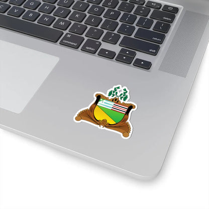Brasão-de-armas-do-município-de-Coelho-Neto (Brazil) (Coat of Arms) STICKER Vinyl Kiss-Cut Decal - The Sticker Space