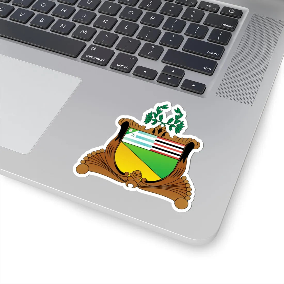 Brasão-de-armas-do-município-de-Coelho-Neto (Brazil) (Coat of Arms) STICKER Vinyl Kiss-Cut Decal - The Sticker Space