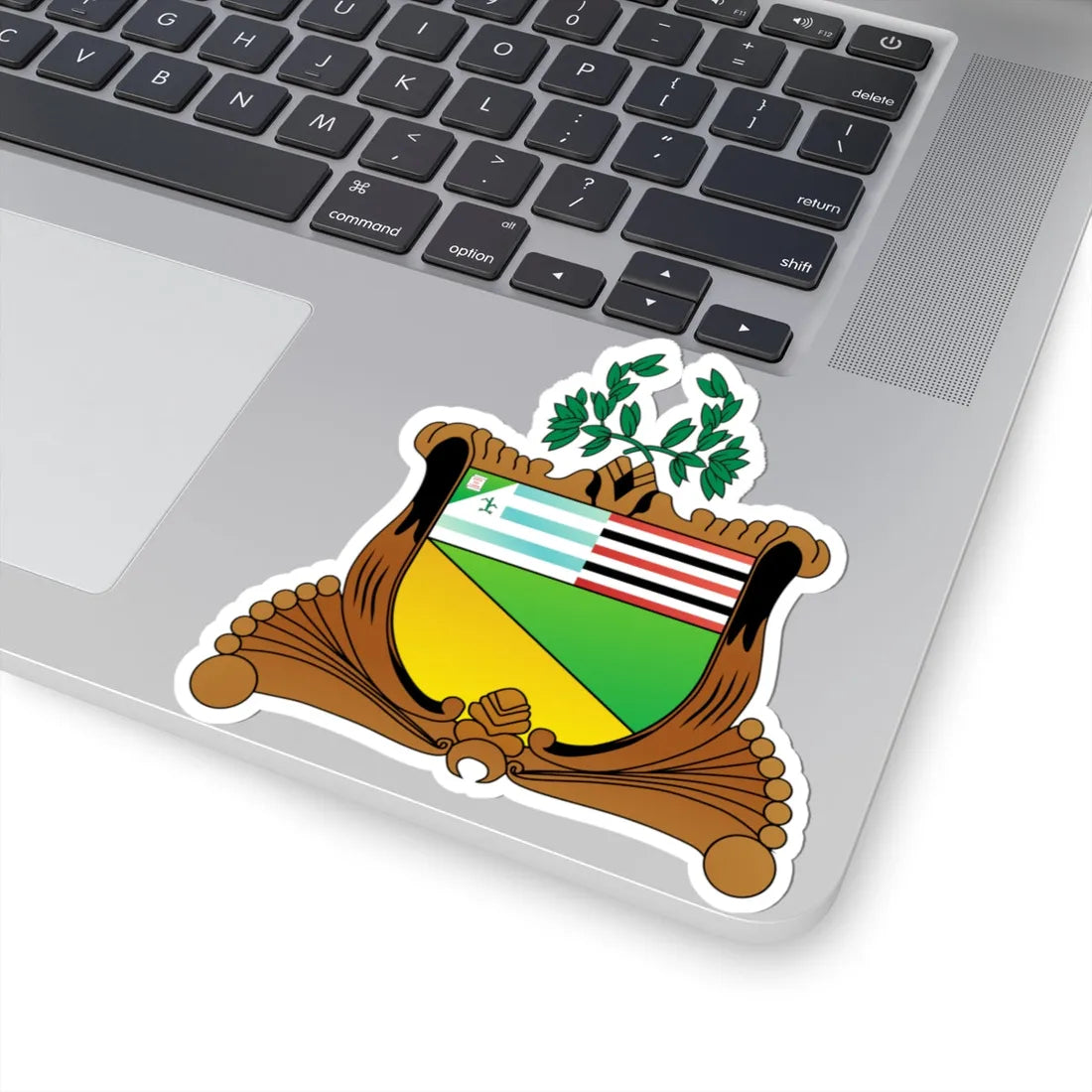 Brasão-de-armas-do-município-de-Coelho-Neto (Brazil) (Coat of Arms) STICKER Vinyl Kiss-Cut Decal - The Sticker Space