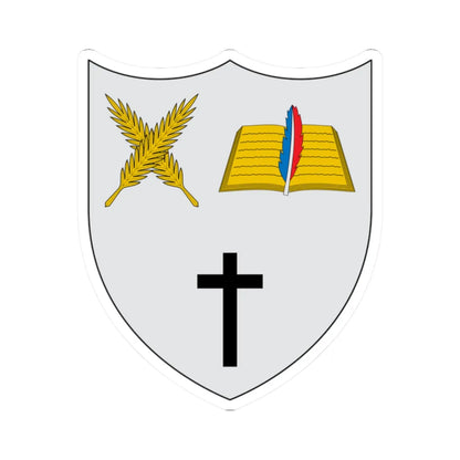 Brasão de Barra do Corda - MA (Brazil) (Coat of Arms) STICKER Vinyl Kiss-Cut Decal 2 Inch White - The Sticker Space