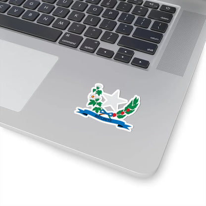 Brasão de Baturité - CE (Brazil) (Coat of Arms) STICKER Vinyl Kiss-Cut Decal - The Sticker Space