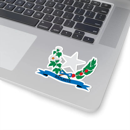 Brasão de Baturité - CE (Brazil) (Coat of Arms) STICKER Vinyl Kiss-Cut Decal - The Sticker Space