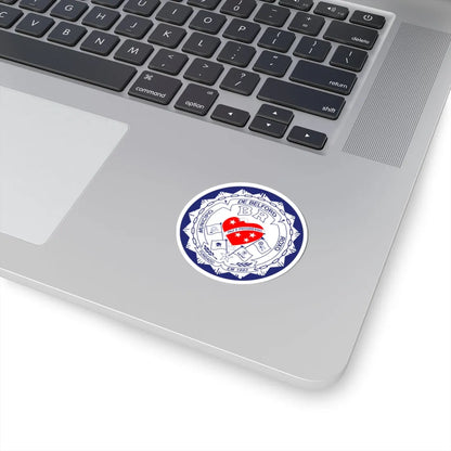 Brasão de Belford Roxo (Brazil) (Coat of Arms) STICKER Vinyl Kiss-Cut Decal - The Sticker Space