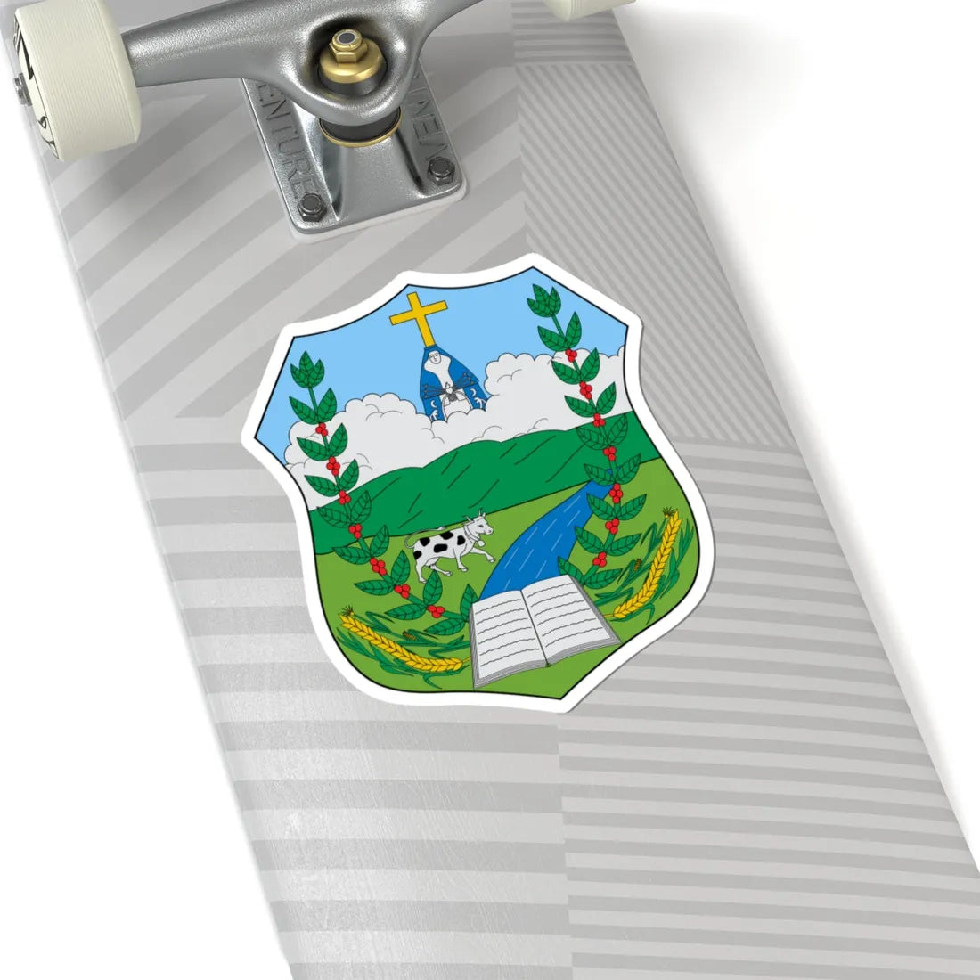 Brasão de Boa Esperança - MG (Brazil) (Coat of Arms) STICKER Vinyl Kiss-Cut Decal - The Sticker Space