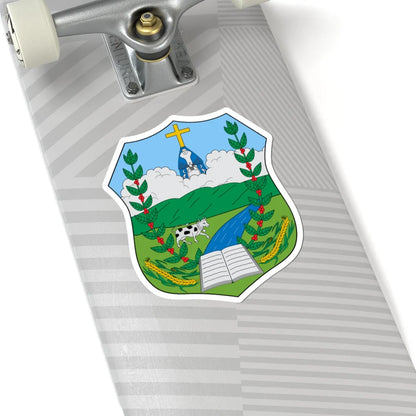 Brasão de Boa Esperança - MG (Brazil) (Coat of Arms) STICKER Vinyl Kiss-Cut Decal - The Sticker Space