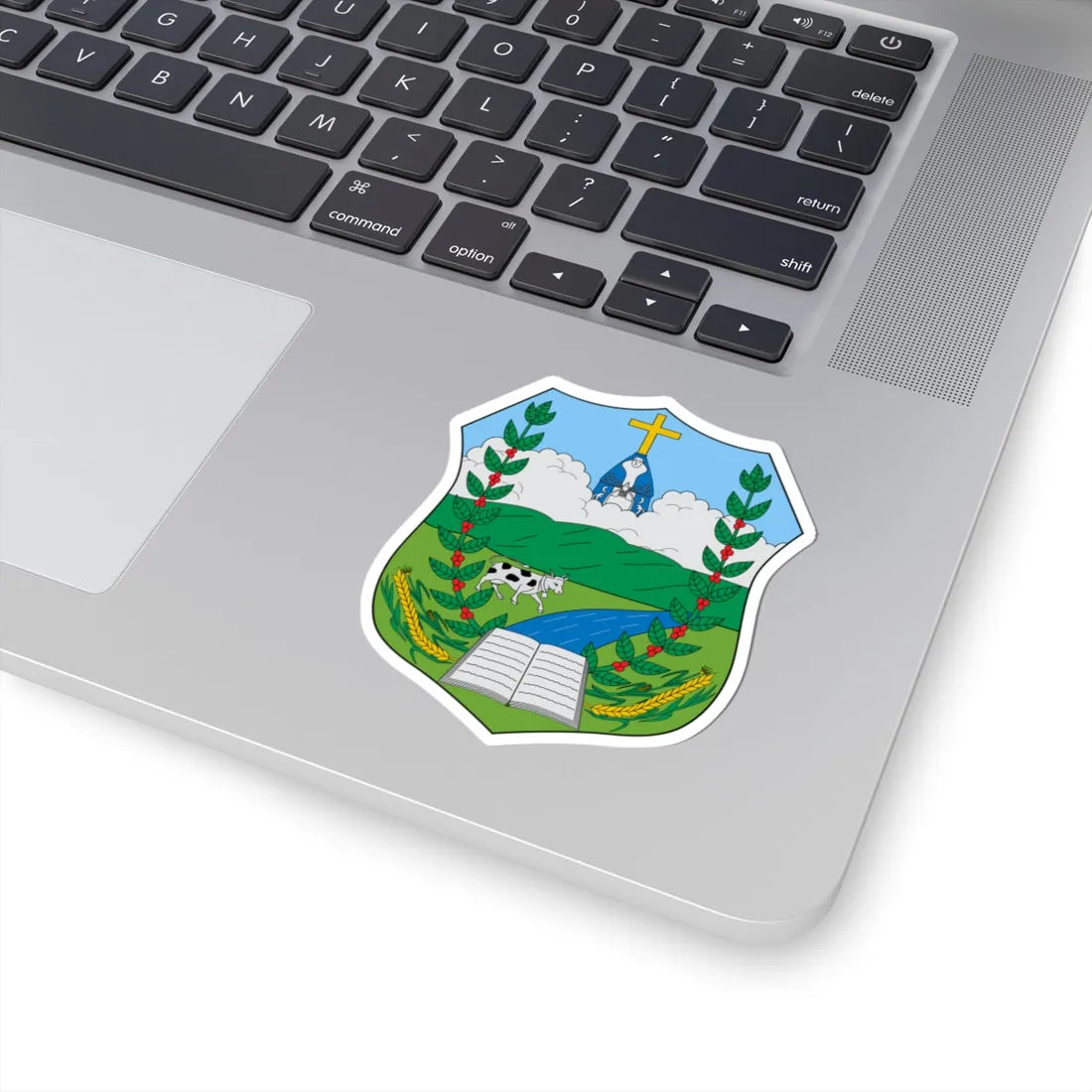 Brasão de Boa Esperança - MG (Brazil) (Coat of Arms) STICKER Vinyl Kiss-Cut Decal - The Sticker Space