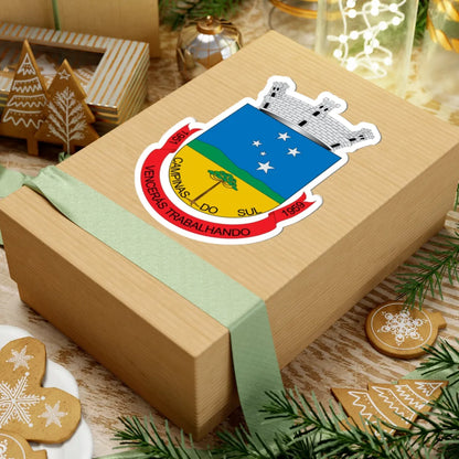 Brasão de Campinas do Sul - RS (Brazil) (Coat of Arms) STICKER Vinyl Kiss-Cut Decal - The Sticker Space