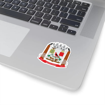 Brasão de Ceará-Mirim - RN (Brazil) (Coat of Arms) STICKER Vinyl Kiss-Cut Decal - The Sticker Space