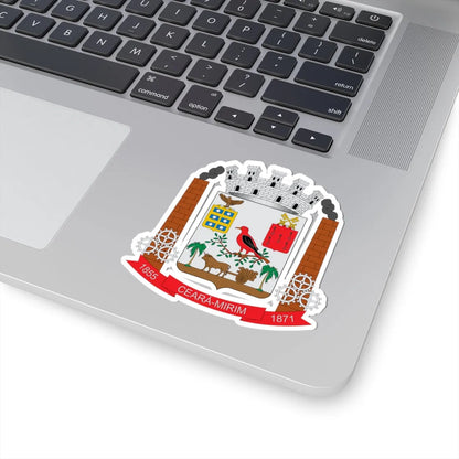 Brasão de Ceará-Mirim - RN (Brazil) (Coat of Arms) STICKER Vinyl Kiss-Cut Decal - The Sticker Space