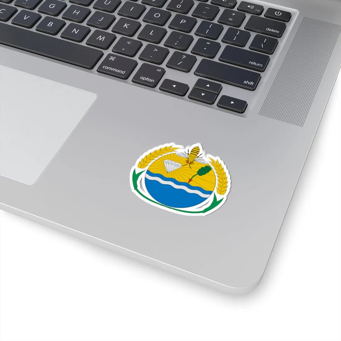 Brasão de Colméia - TO (Brazil) (Coat of Arms) STICKER Vinyl Kiss-Cut Decal - The Sticker Space