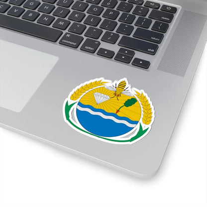 Brasão de Colméia - TO (Brazil) (Coat of Arms) STICKER Vinyl Kiss-Cut Decal - The Sticker Space