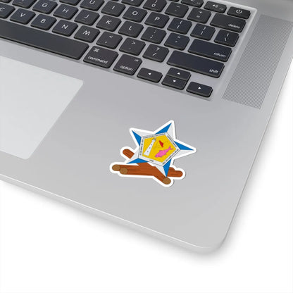 Brasão de Conceição da Barra - ES (Brazil) (Coat of Arms) STICKER Vinyl Kiss-Cut Decal - The Sticker Space