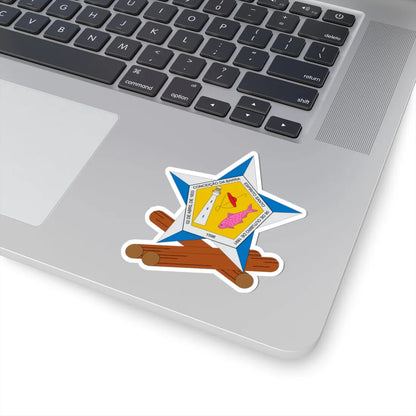 Brasão de Conceição da Barra - ES (Brazil) (Coat of Arms) STICKER Vinyl Kiss-Cut Decal - The Sticker Space