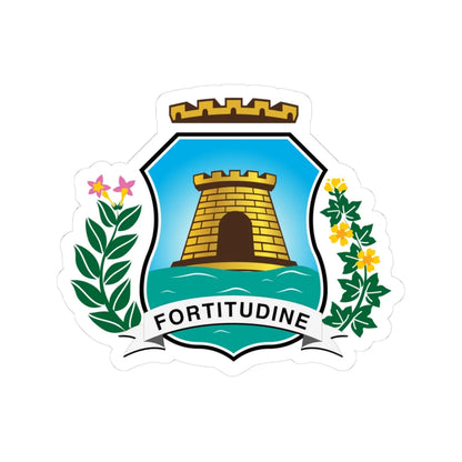 Brasão de Fortaleza (Brazil) (Coat of Arms) STICKER Vinyl Kiss-Cut Decal - The Sticker Space