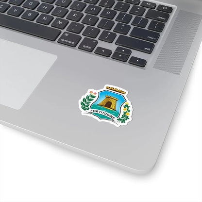 Brasão de Fortaleza (Brazil) (Coat of Arms) STICKER Vinyl Kiss-Cut Decal - The Sticker Space