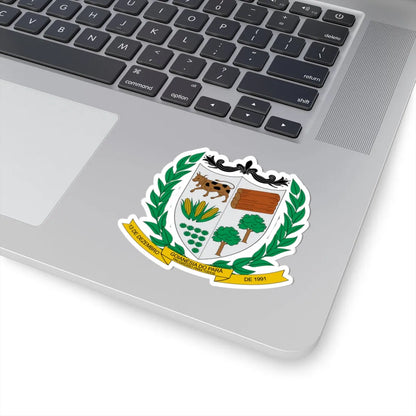Brasão de Goianésia do Pará - PA (Brazil) (Coat of Arms) STICKER Vinyl Kiss-Cut Decal - The Sticker Space