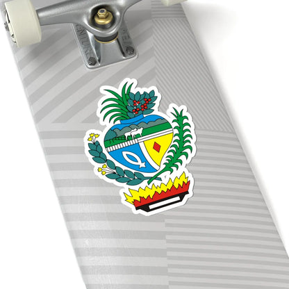 Brasão de Goiás (Brazil) (Coat of Arms) STICKER Vinyl Kiss-Cut Decal - The Sticker Space