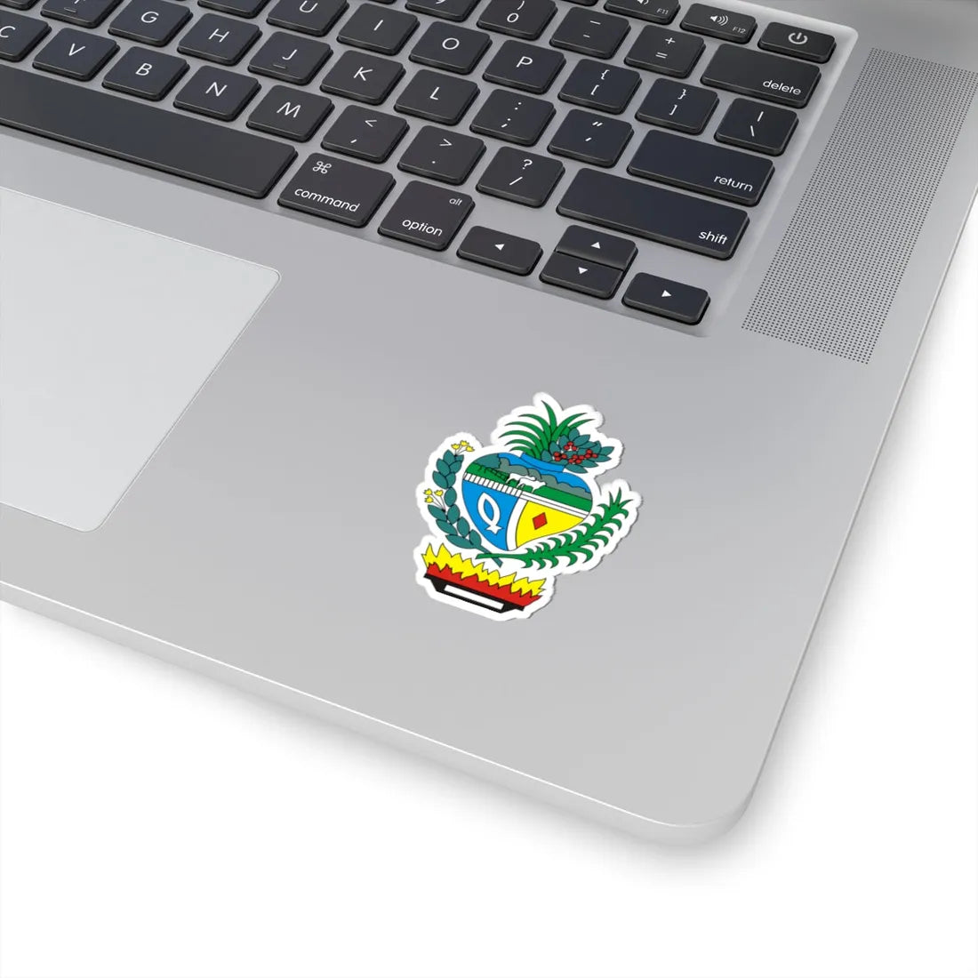 Brasão de Goiás (Brazil) (Coat of Arms) STICKER Vinyl Kiss-Cut Decal - The Sticker Space