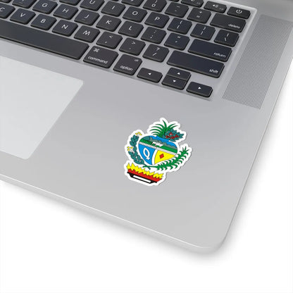 Brasão de Goiás (Brazil) (Coat of Arms) STICKER Vinyl Kiss-Cut Decal - The Sticker Space