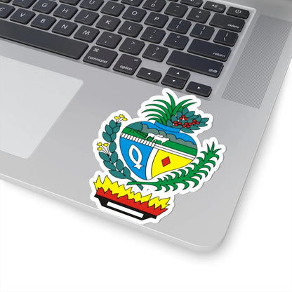 Brasão de Goiás (Brazil) (Coat of Arms) STICKER Vinyl Kiss-Cut Decal - The Sticker Space
