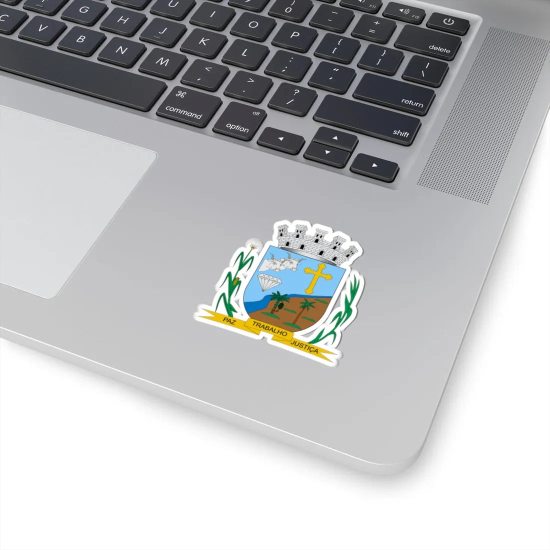Brasão de Japoatã - SE (Brazil) (Coat of Arms) STICKER Vinyl Kiss-Cut Decal - The Sticker Space