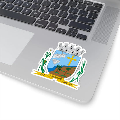 Brasão de Japoatã - SE (Brazil) (Coat of Arms) STICKER Vinyl Kiss-Cut Decal - The Sticker Space