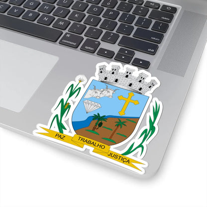 Brasão de Japoatã - SE (Brazil) (Coat of Arms) STICKER Vinyl Kiss-Cut Decal - The Sticker Space