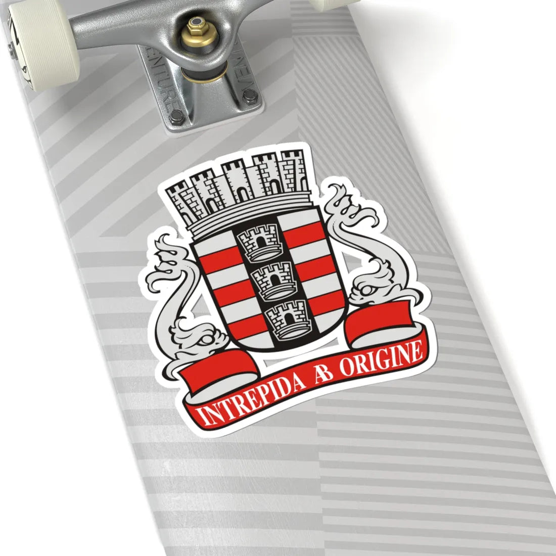 Brasão de João Pessoa (Brazil) (Coat of Arms) STICKER Vinyl Kiss-Cut Decal - The Sticker Space