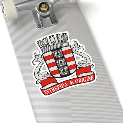 Brasão de João Pessoa (Brazil) (Coat of Arms) STICKER Vinyl Kiss-Cut Decal - The Sticker Space
