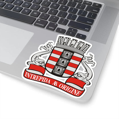 Brasão de João Pessoa (Brazil) (Coat of Arms) STICKER Vinyl Kiss-Cut Decal - The Sticker Space