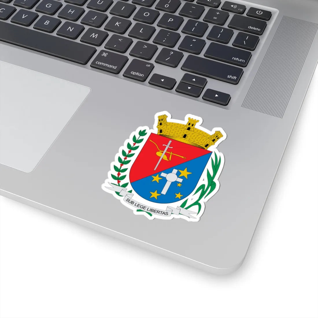 Brasão de Mairiporã - SP (Brazil) (Coat of Arms) STICKER Vinyl Kiss-Cut Decal - The Sticker Space