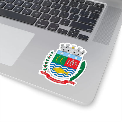 Brasão de Mangaratiba - RJ (Brazil) (Coat of Arms) STICKER Vinyl Kiss-Cut Decal - The Sticker Space