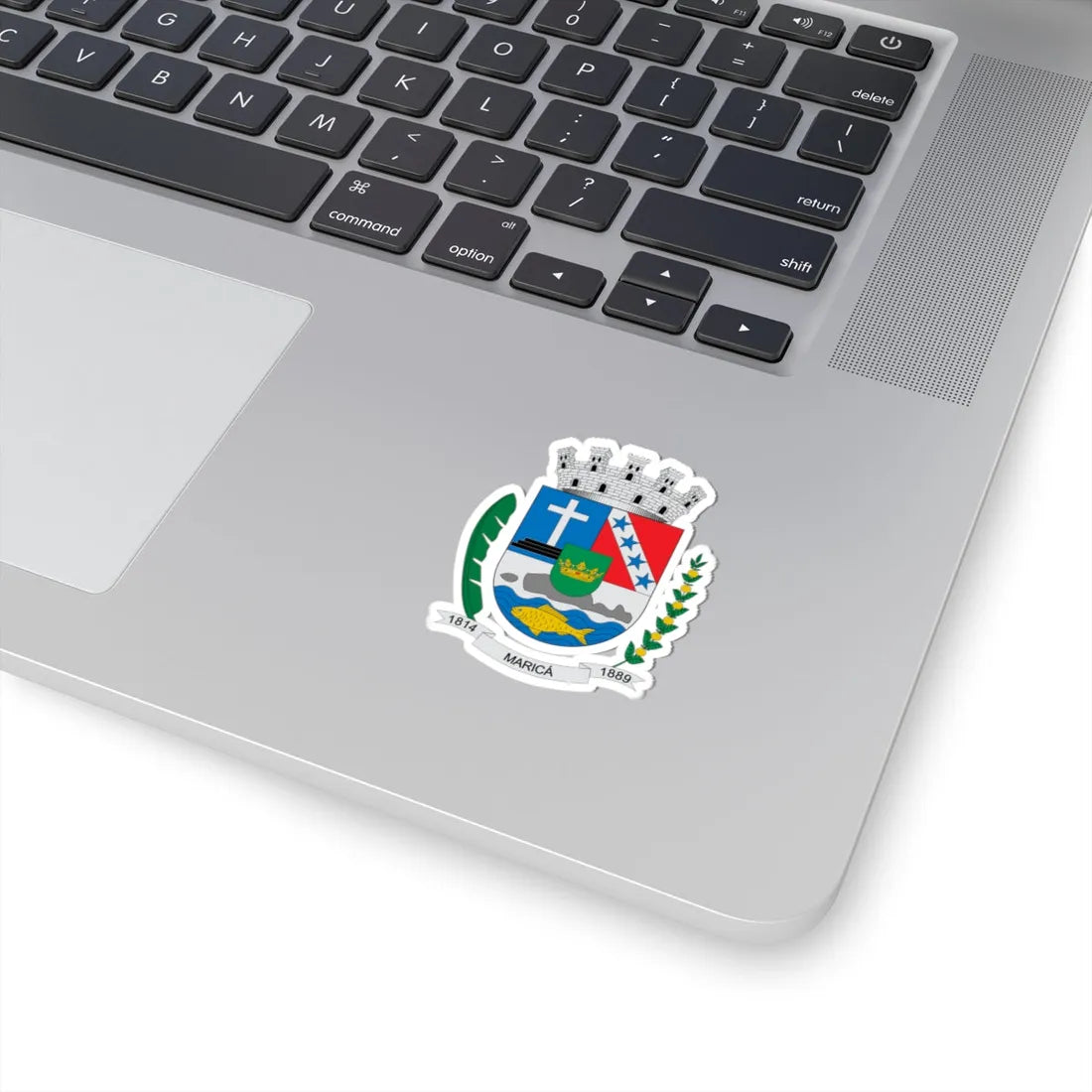 Brasão de Maricá - RJ (Brazil) (Coat of Arms) STICKER Vinyl Kiss-Cut Decal - The Sticker Space