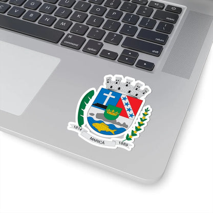 Brasão de Maricá - RJ (Brazil) (Coat of Arms) STICKER Vinyl Kiss-Cut Decal - The Sticker Space