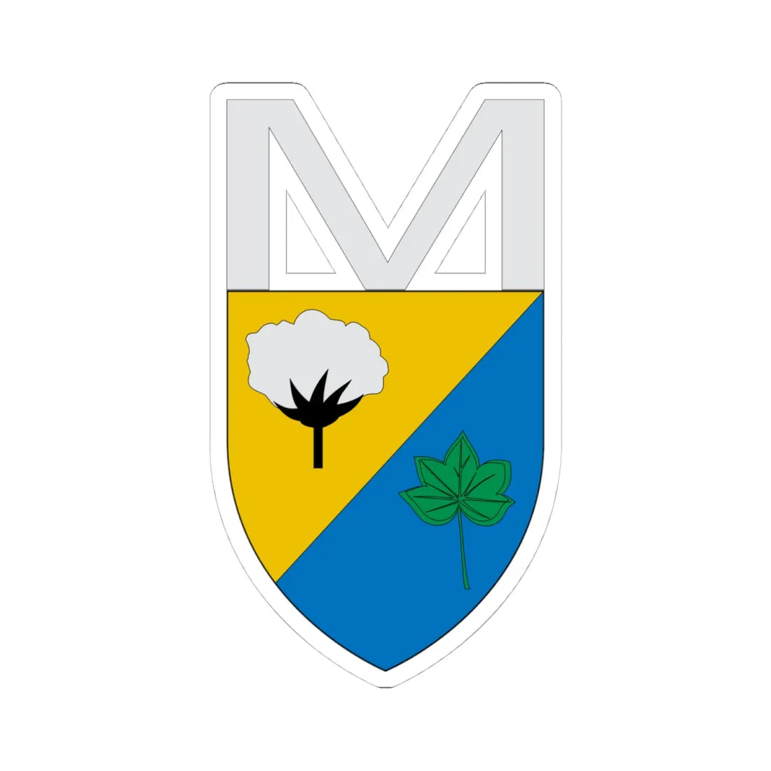 Brasão de Mirandiba - PE (Brazil) (Coat of Arms) STICKER Vinyl Kiss-Cut Decal - The Sticker Space