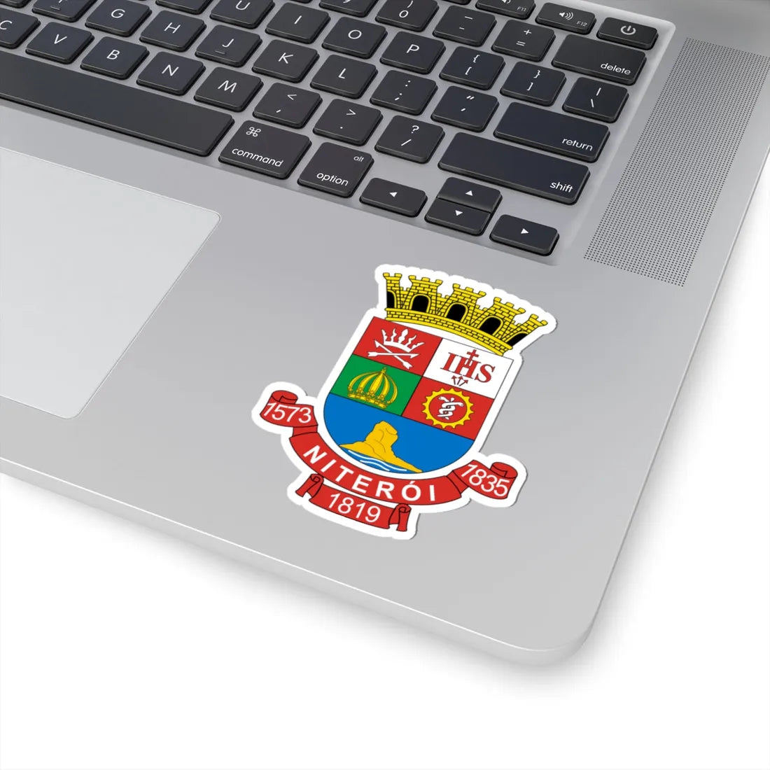 Brasão de Niterói RJ (Brazil) (Coat of Arms) STICKER Vinyl Kiss-Cut Decal - The Sticker Space