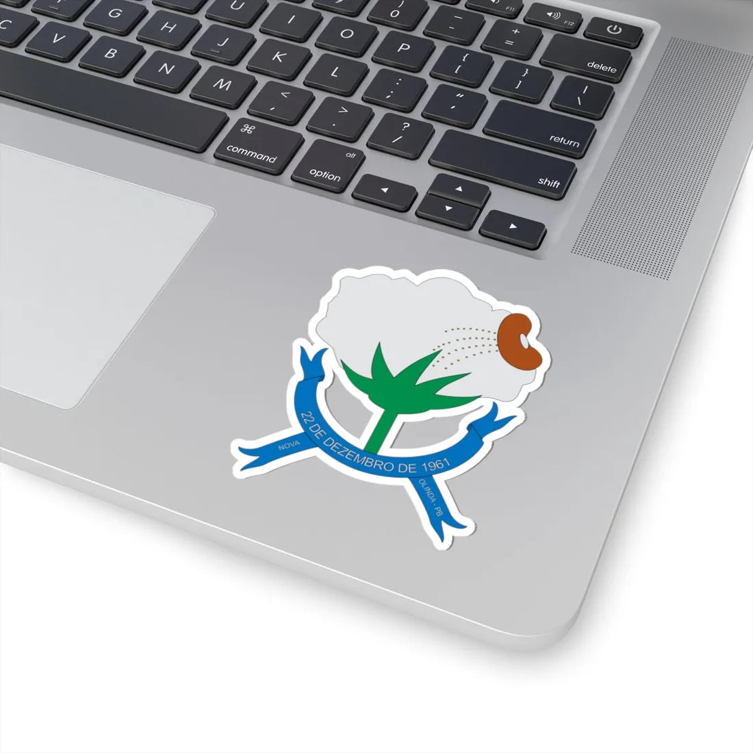 Brasão de Nova Olinda - PB (Brazil) (Coat of Arms) STICKER Vinyl Kiss-Cut Decal - The Sticker Space