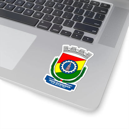 Brasão de Novo Hamburgo (Brazil) (Coat of Arms) STICKER Vinyl Kiss-Cut Decal - The Sticker Space